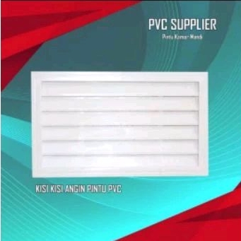 Lubang angin pintu PVC /jalusi kisi kisi pintu pvc