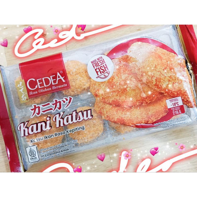 

CEDEA KANI KATSU 216GR KATSU IKAN RASA KEPITING