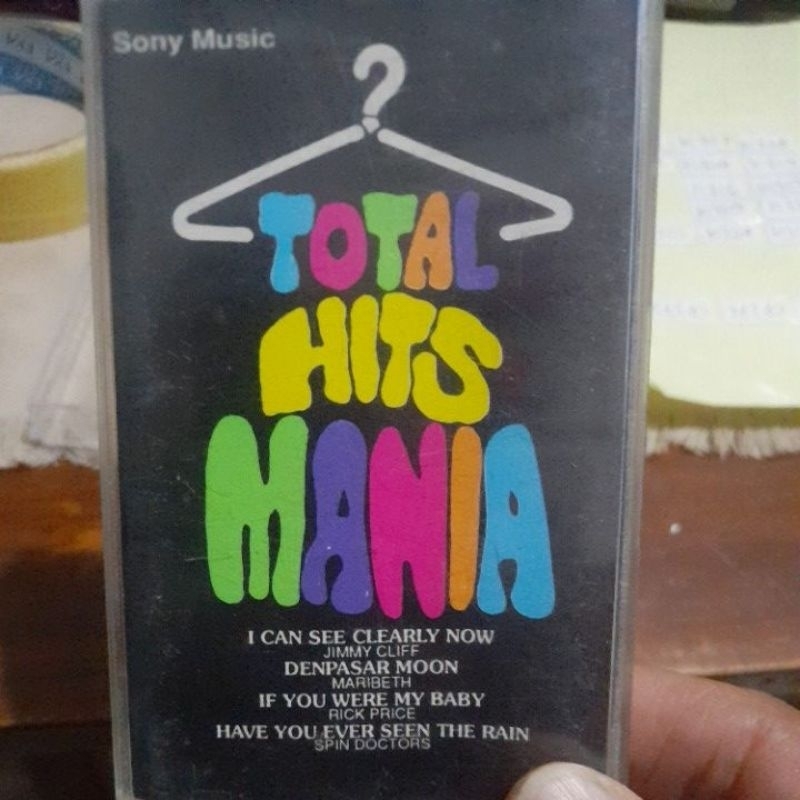kaset pita kompilasi lagu barat total hits mania (K305)