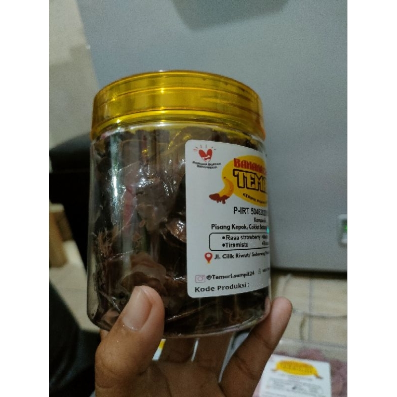 

keripik pisang coklat