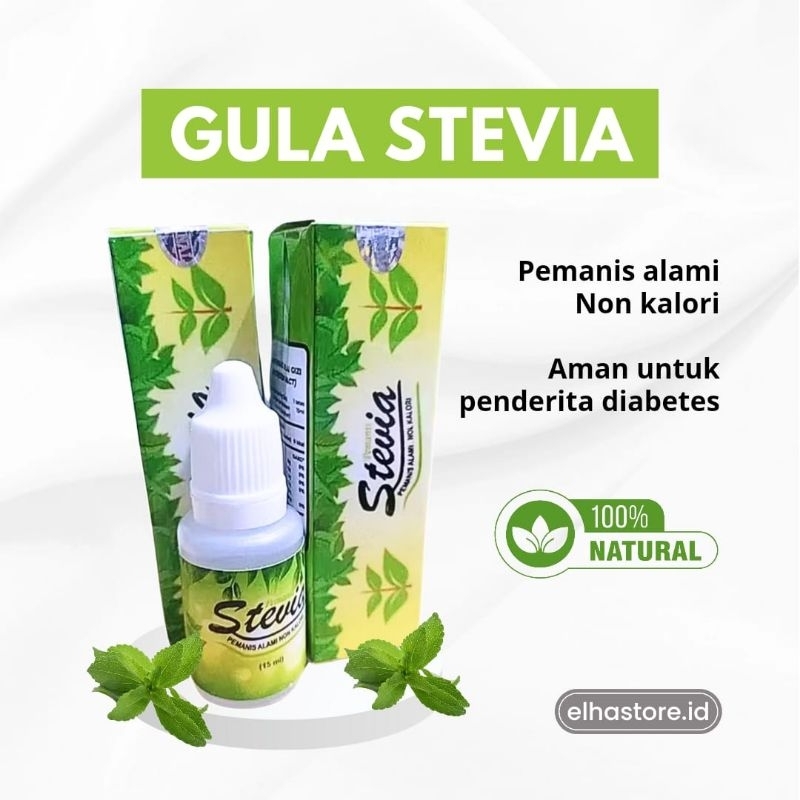 

Original STEVIA GULA CAIR Diet NOL Kalori Pemanis Alami Tetes 15ML