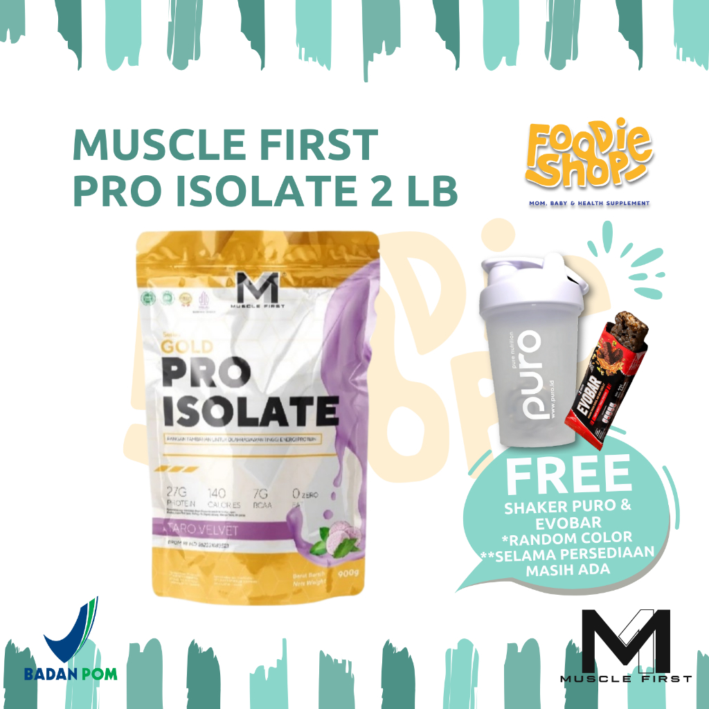 M1 Muscle First Pro Isolate 2 lbs Whey Protein Isolate