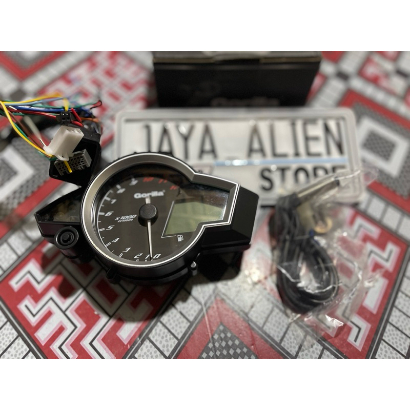 sppedo nvl spedometer digital yamaha vixion new import gorilla spidometer NVL digital sensor gorilla