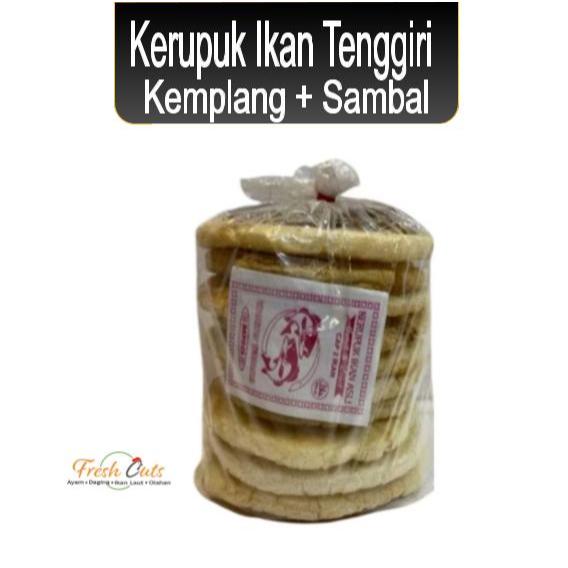 

Kerupuk Ikan Tenggiri + Sambal / Kerupuk Kemplang Gurih