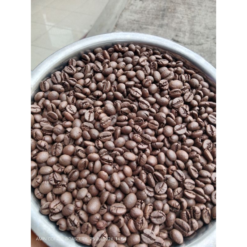 

Biji Kopi Bubuk Robusta Dampit Malang Coffee Roasted Beans Tubruk 1kg/1000grams