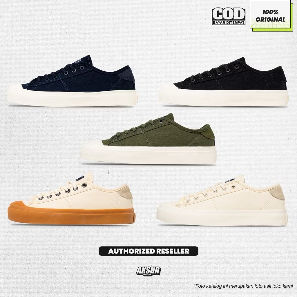 BRODO SEPATU SNEAKERS BRODO VTG V2 LOW UNISEX PRIA WANITA