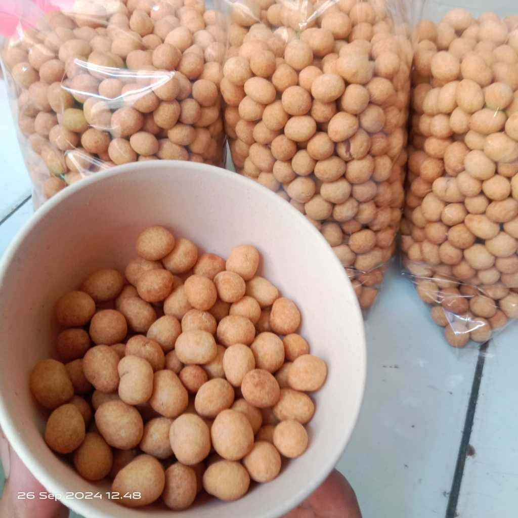 

Kacang Telor Premium Manis Gurih Renyah Kemasan 1000gr