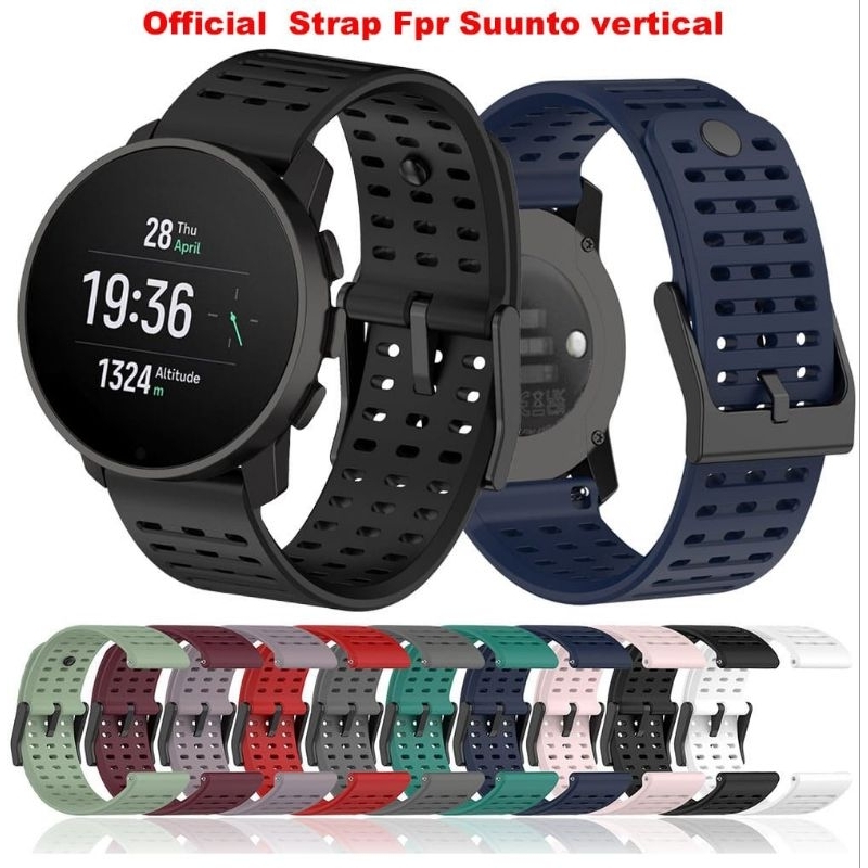 Strap Silicone / Tali Jam Suunto 5 Peak / 9 Peak / 9 Peak Pro / Vertical / Race / Race S