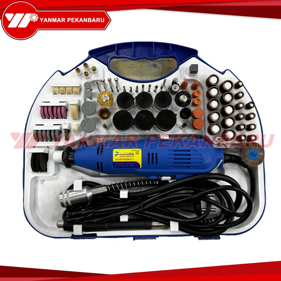 Mini Die Grinder / Gerenda Mini Listrik 210 Pcs / Set PANAHA