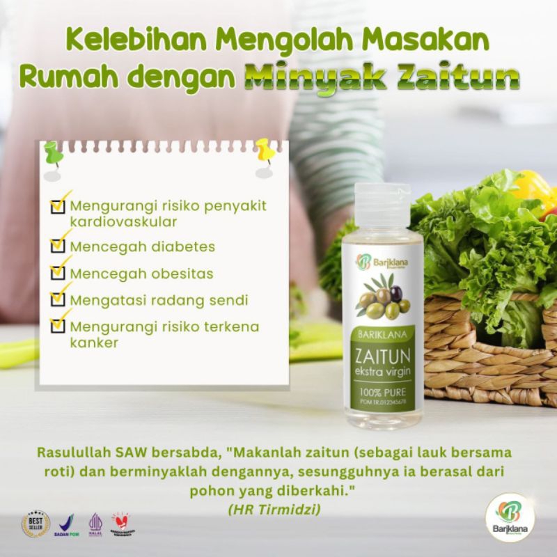 

MINYAK ZAITUN /EXTRA VIRGIN OIL /EVO