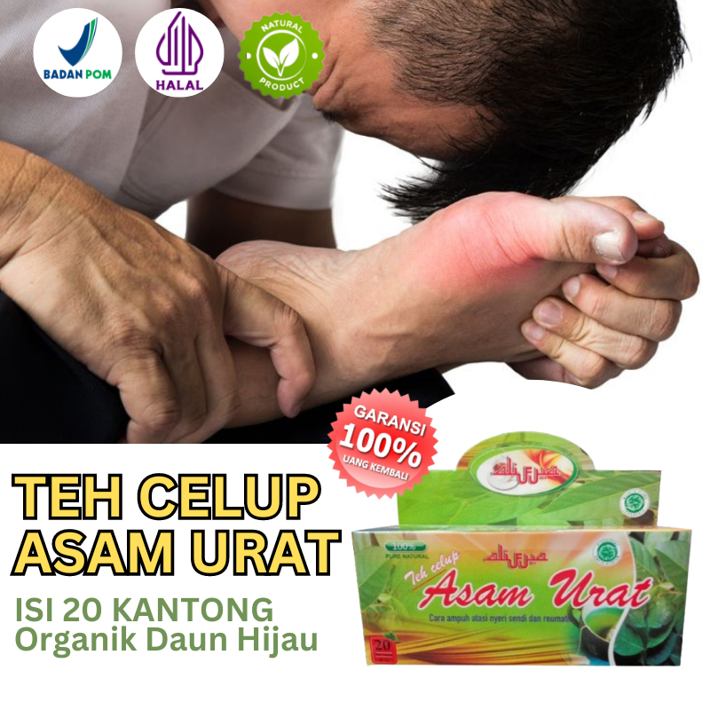 

Teh Celup Organik Daun Hijau Asam Urat Isi 20 Kantong | Teh Rosela | Teh Herbal | Teh Kolesterol