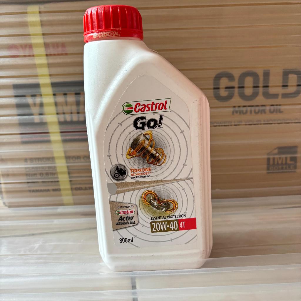 OLI MOTOR BEBEK CASTROL GO 800ML 20W40