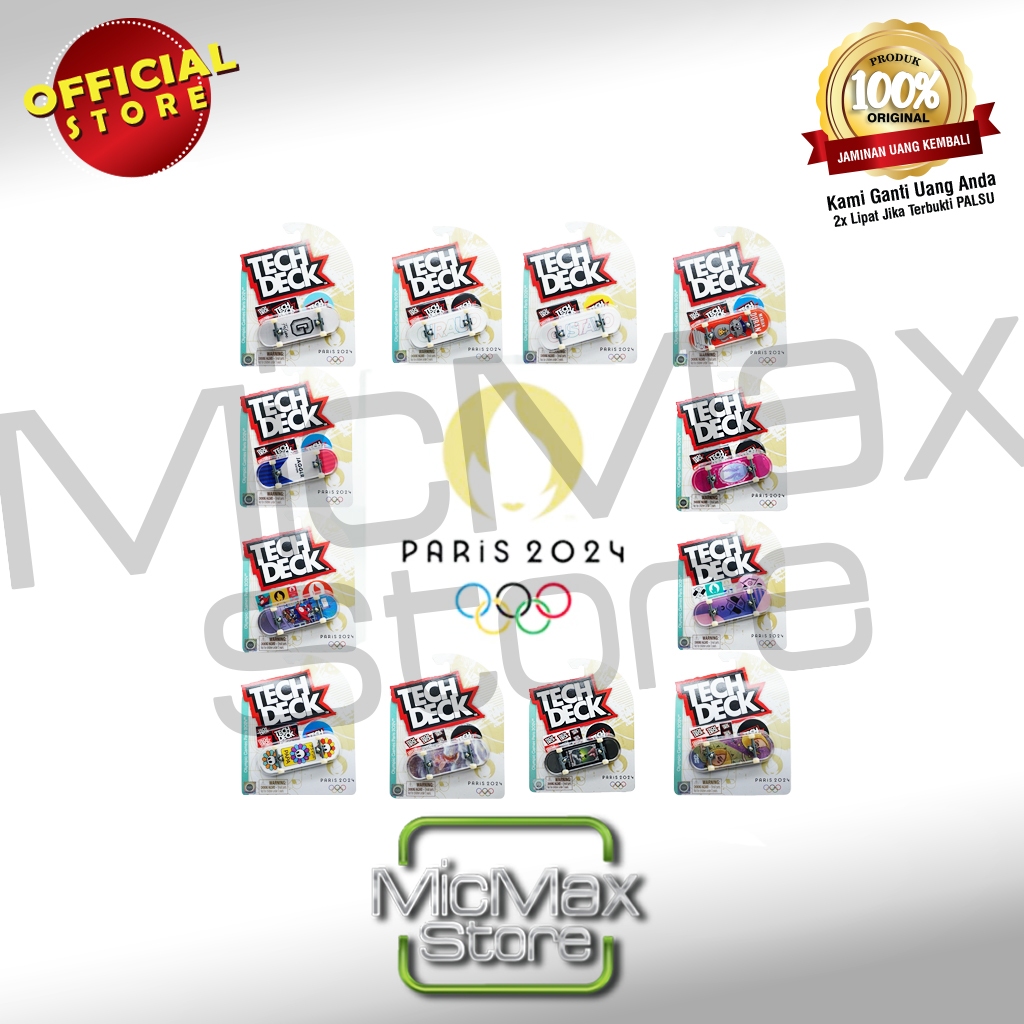 Tech Deck 96mm 2024 Single Fingerboards 13600