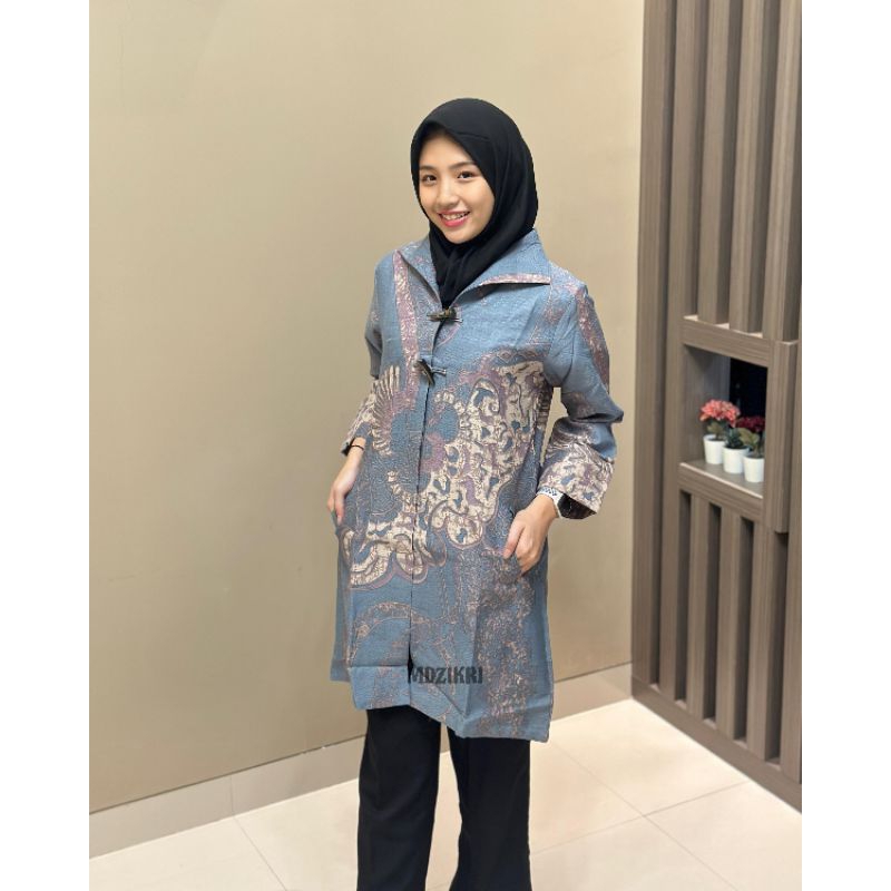 M Dzikri BATIK PREMIUM bahan Dolby Solo PREMIUM. Pakai lapisan Trikot (wafel)