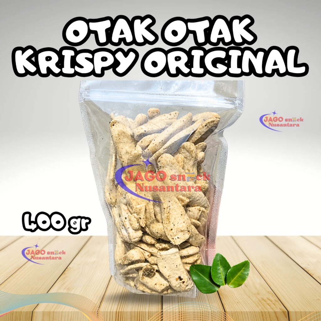 

Otak Otak Krispy 400gr Cemilan Otak Otak ikan - Jago Snack Nusantara
