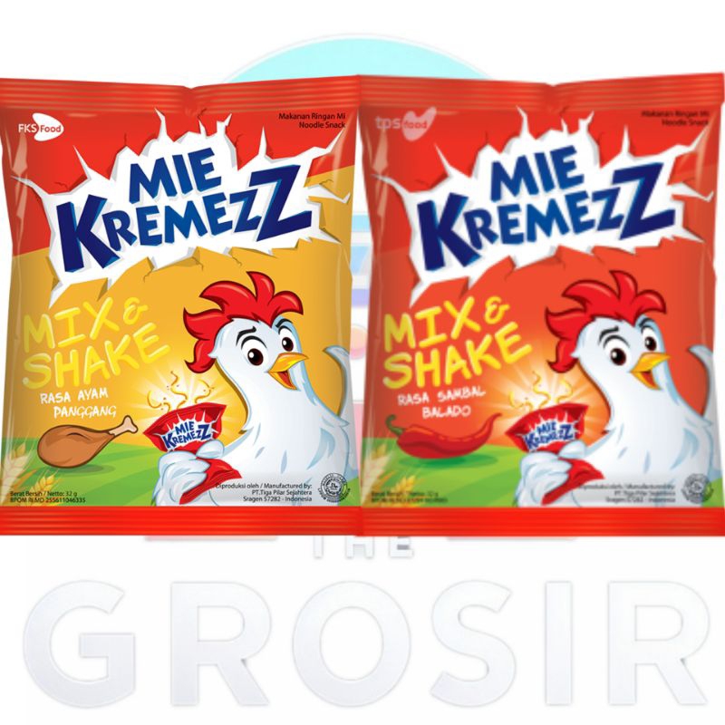 

Mie Kremezz 16 gr (Renteng) isi 10 pcs