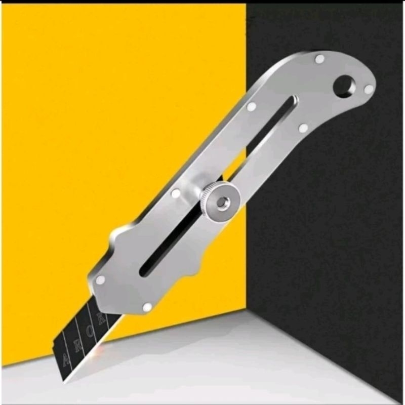 

Cutter Stainless Steel Multifungsi 18MM