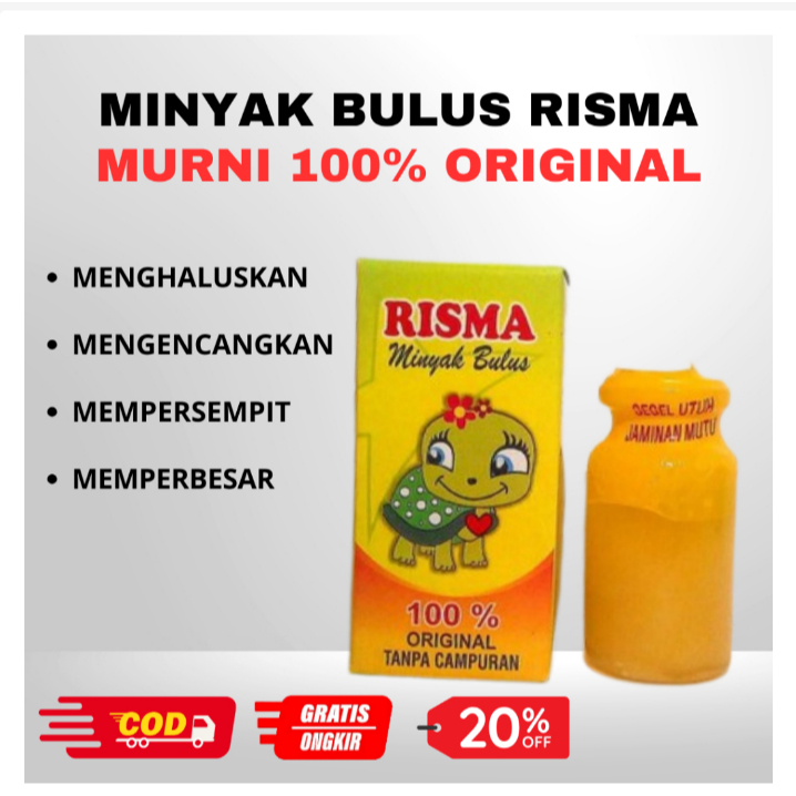 Minyak Bulus Ori Asli Original 10ml / Risma Minyak Bulus/ gingseng merah