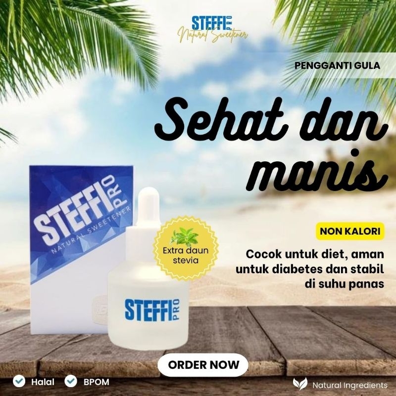 

STEFFI PRO Pengganti gula alami