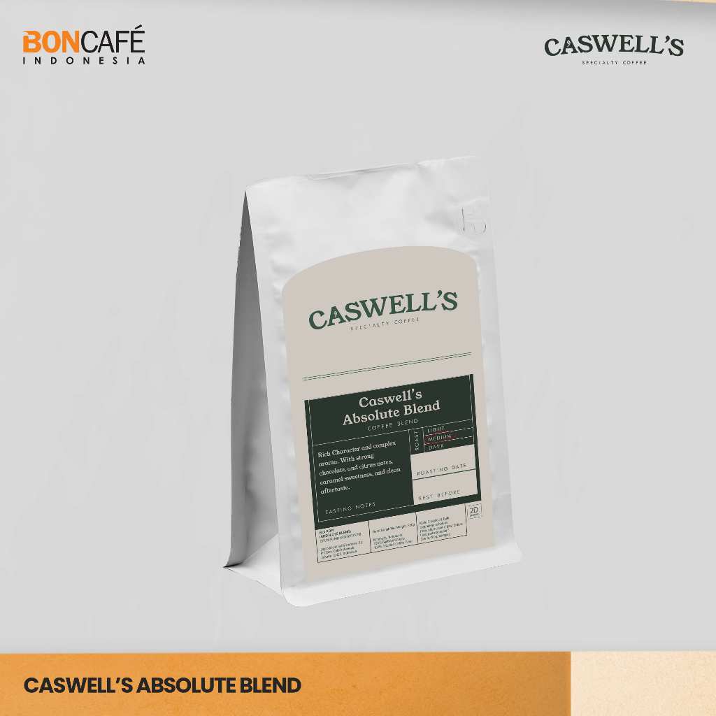 

Caswells Absolute Blend Coffee - 250gr