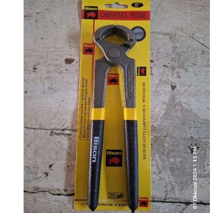 Catut Bison 8" Kepala Besar Chrome Vanadium