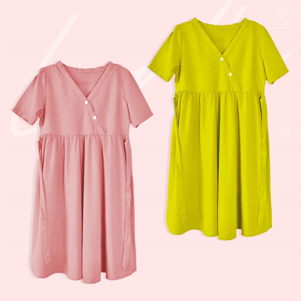 LOVALLIE - Dress Kimono Anak - Daster Anak Bahan RAYON