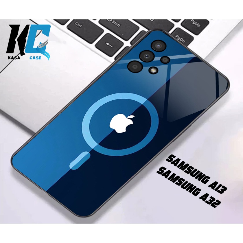 KASA CASE, Case SAMSUNG A13 SAMSUNG A32- Krtun mix LOGO IPHONE Fashion Case Murah Hardcase case sofc