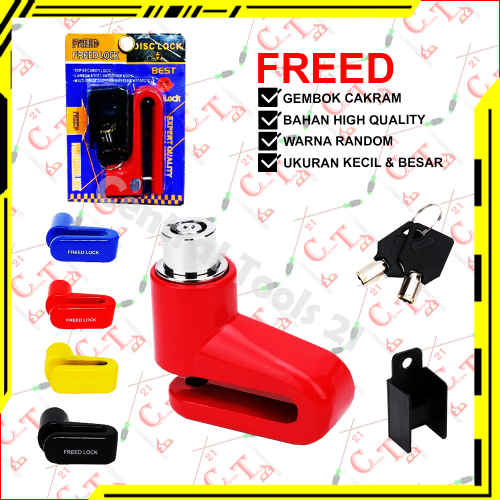 Gembok Cakram Motor Besar Freed / Gembok Anti Maling Disc Brake / Disc Lock