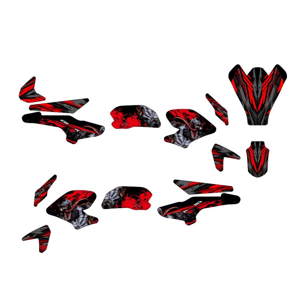 Sticker Decal CB150R v2 full body Sticker CB 150R Striping CB 150R STICKER CB150R full body vnm