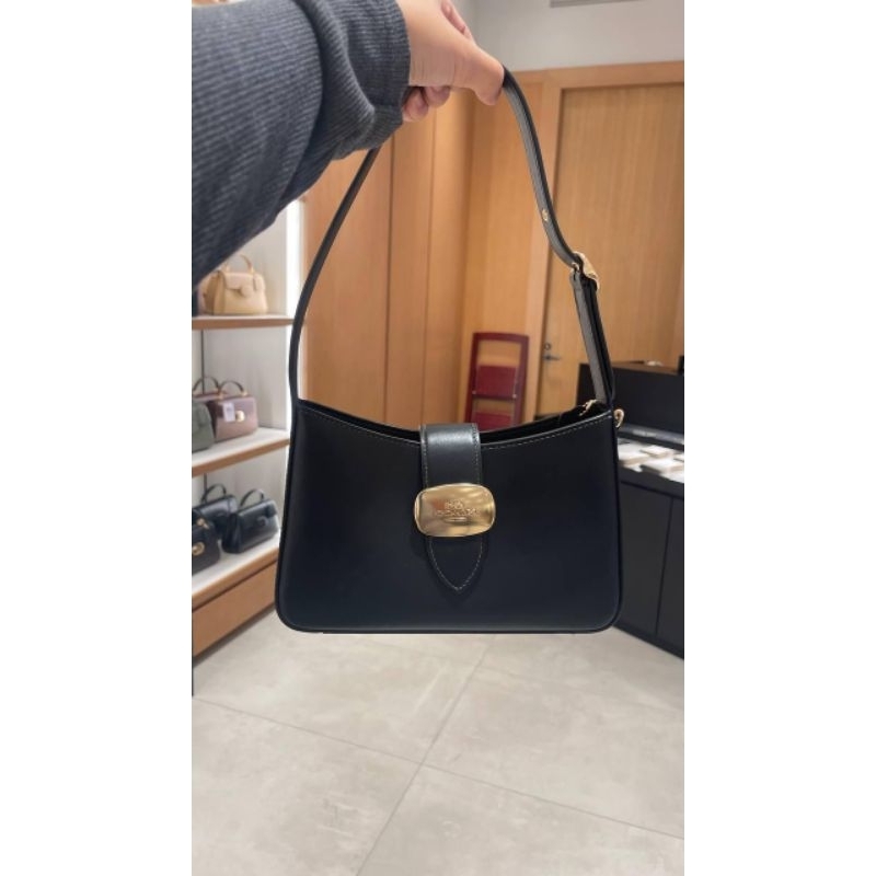 ORIGINAL COACH ELIZA SHOULDER BAG - BLACK