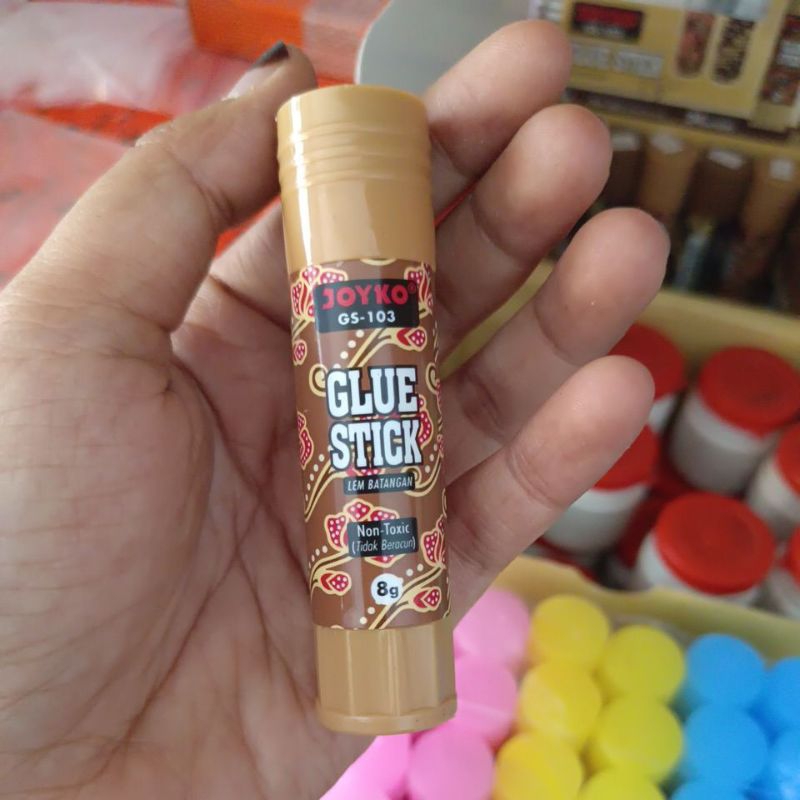 

glue stick joyko untuk perekat box jajan undangan besek dll