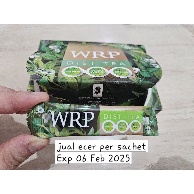 

WRP diet tea teh pack ecer sachet 2,5g