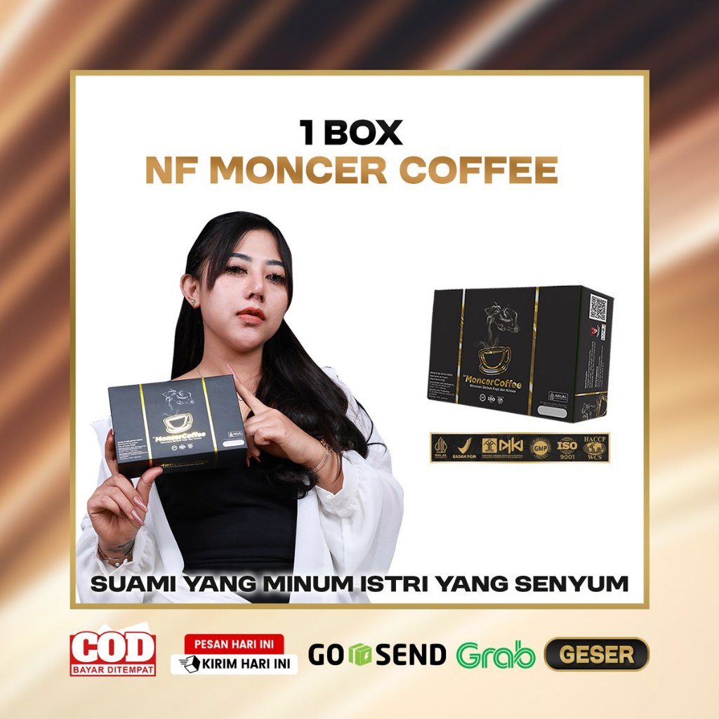 

New Formula Mncr Coffee 1 Box Isi 8 Sachet Privasi Aman Dijamin Original
