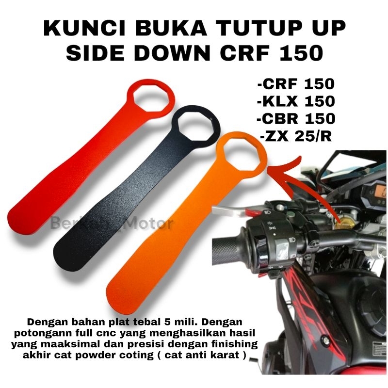Kunci Buka Tutup Up Side Down Cbr 150 250, Kunci Buka Tutup Up Side Down Klx 150, Kunci Buka Tutup S