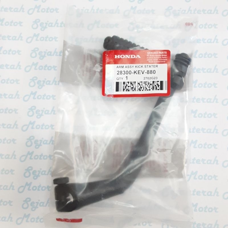 28300-KEV-880 ARM ASSY KICK STATER ENGKOL PEDAL SLAHAN SUPRA GRAND