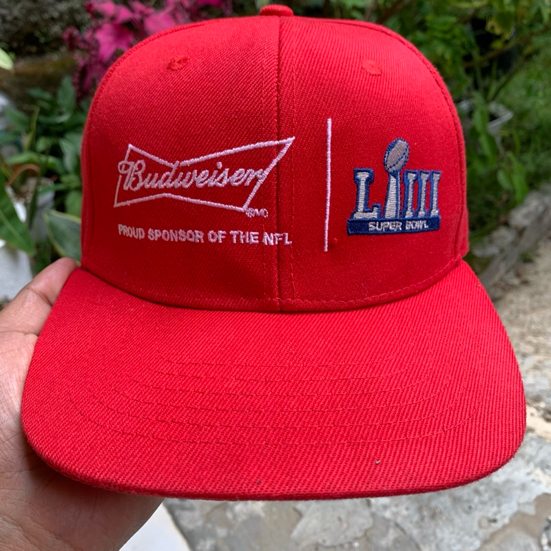 Topi Snapback Budweiser Superbowl Second
