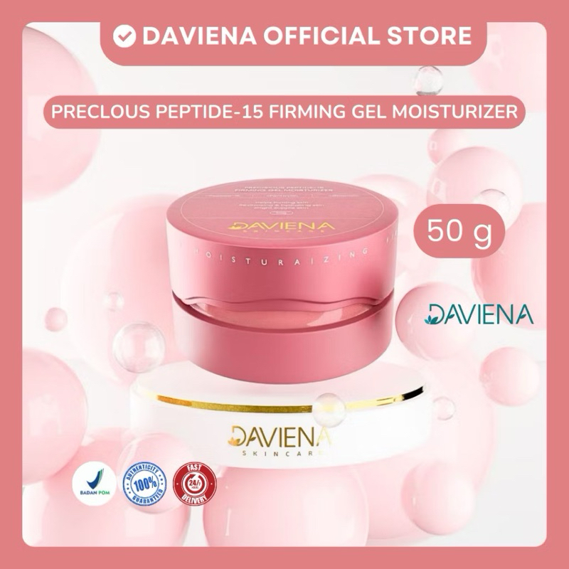 BIG SALE Moisturizer GEL DUO NEW FORMULA KEMASAN BARU Daviena Davina Devina Daviana Deviana Skincare