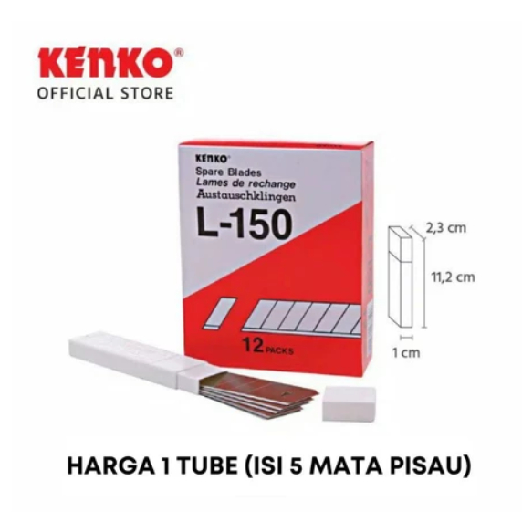 

Isi Pisau Cutter KENKO L-150
