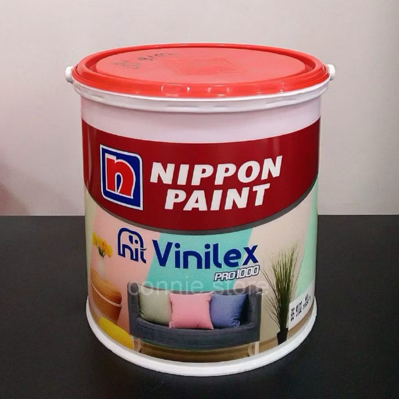 CAT NIPPON PAINT CAT TEMBOK INTERIOR VINILEX PRO 4,5 KG / CUSTOM WARNA / NIPPON PAINT TINTING / CAT 