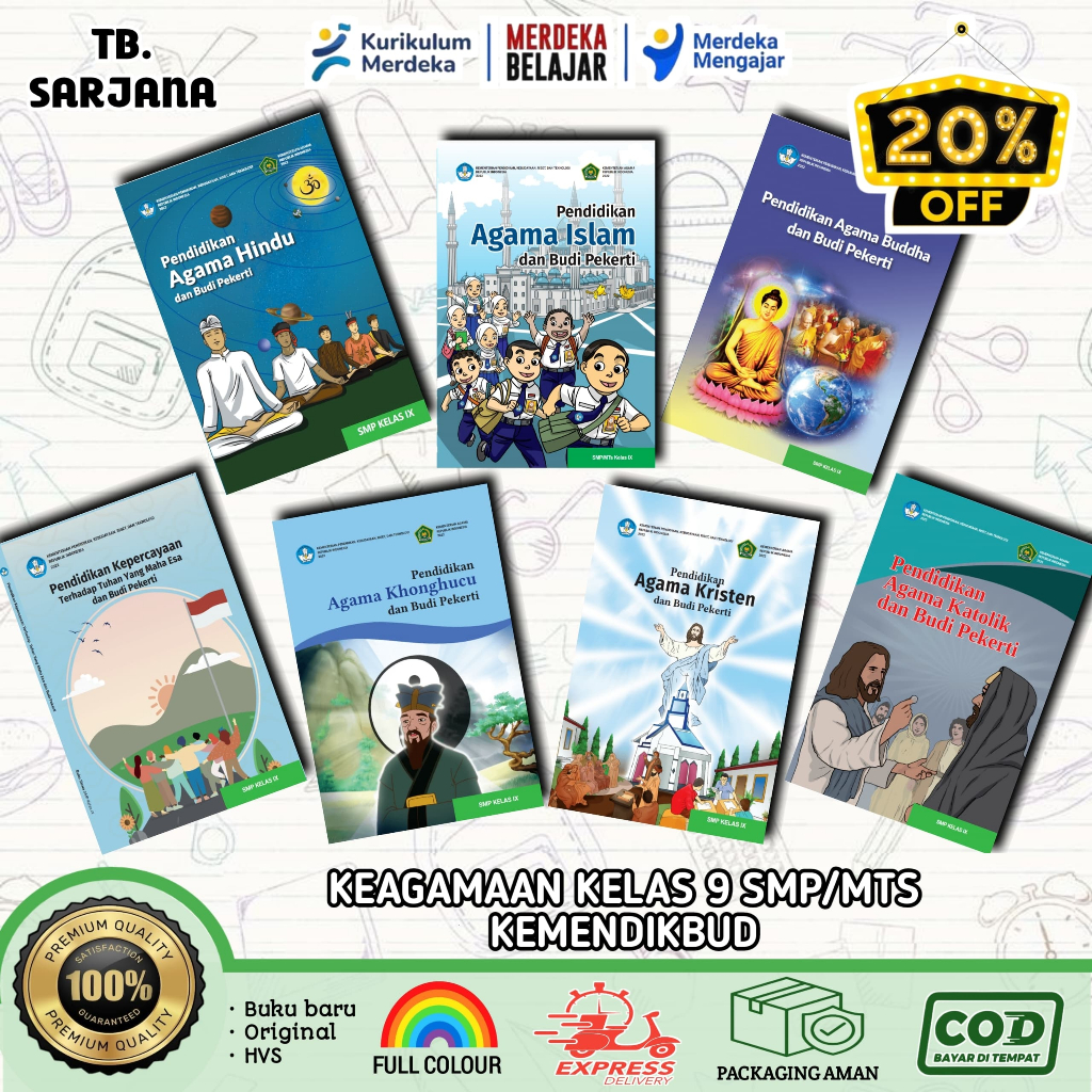 BUKU SISWA AGAMA KELAS 9 SMP/MTS KURIKULUM MERDEKA - KEMENDIKBUD