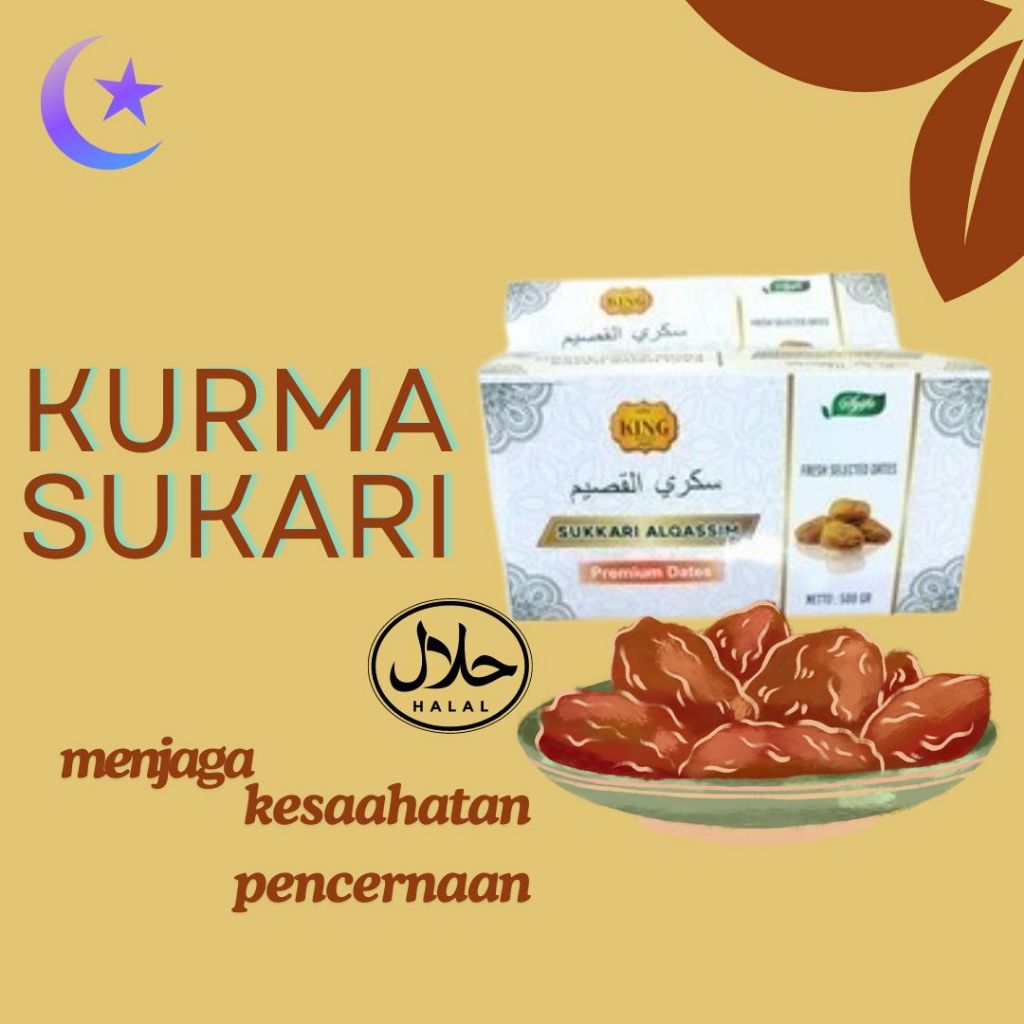 

KURMA SUKARI AL-QASSIM 500GR / KURMA BASAH SUKARI AL-QASSIM SYIFA