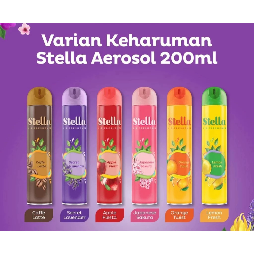 STELLA SPRAY 200ML / PENGHARUM RUANGAN
