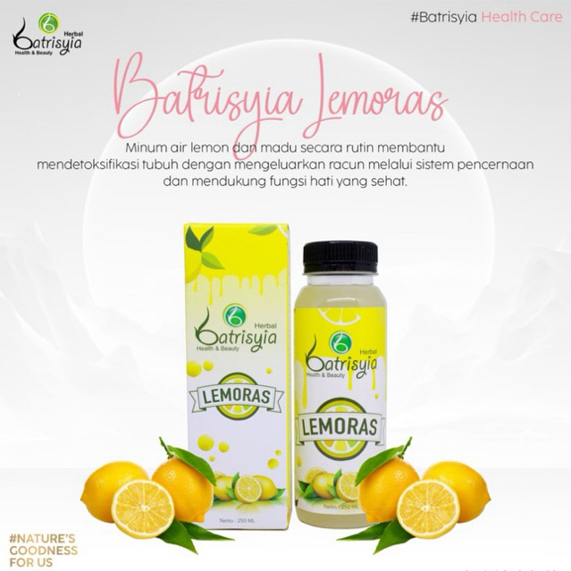 

Batrisyia Lemoras Plus Madu 250ml