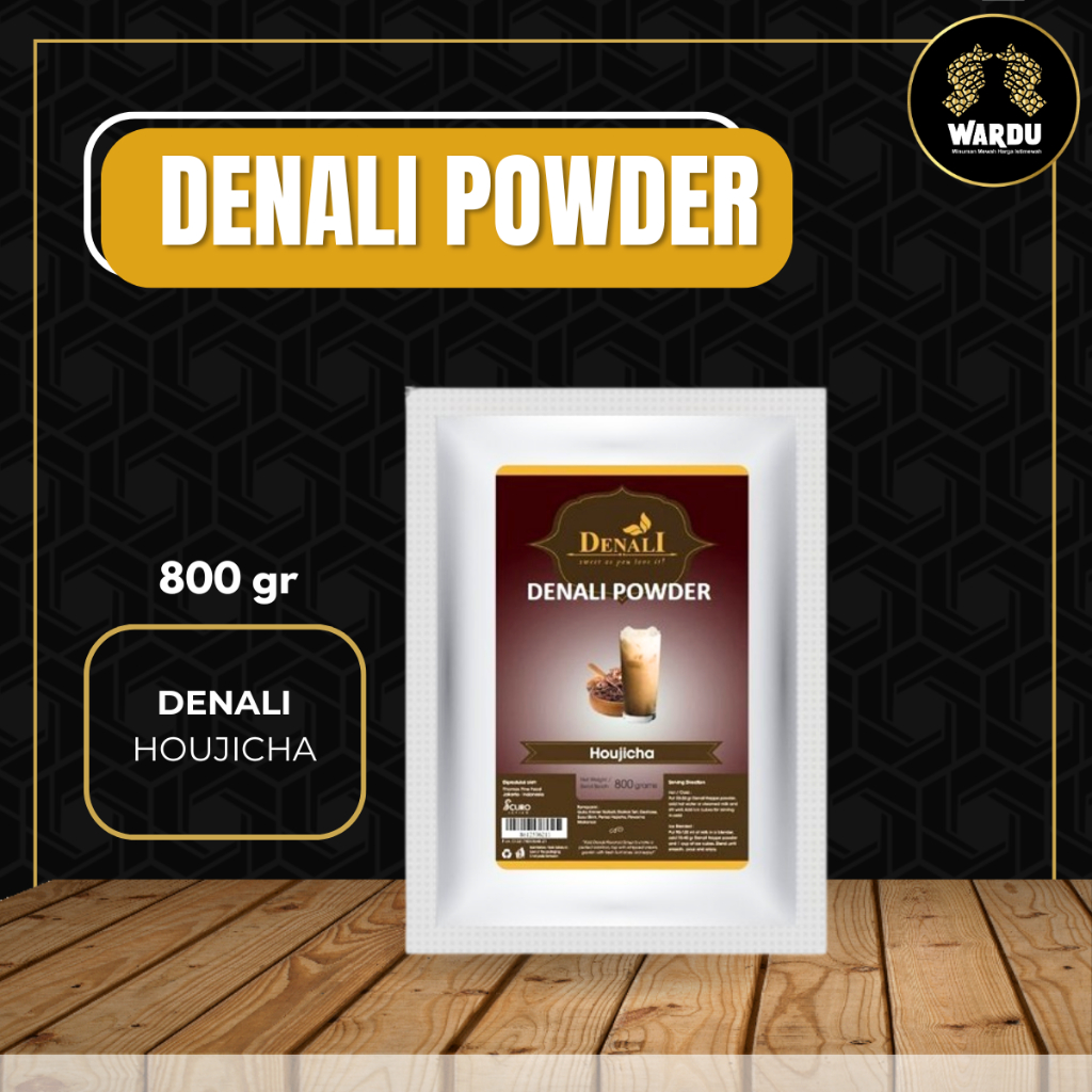 

DENALI Houjicha 800gr/Denali Powder /Mix