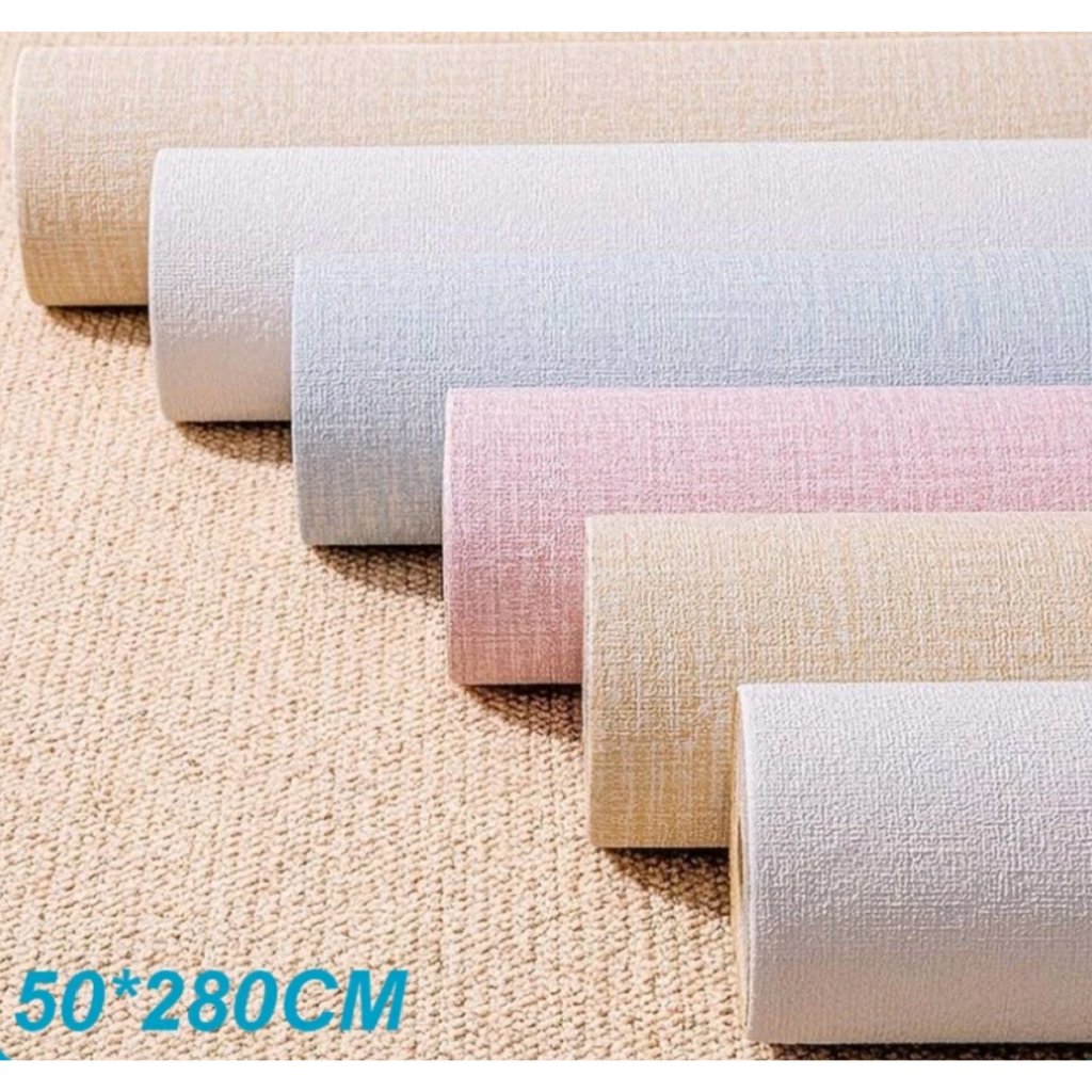 wallpaper keren wallpaper linen roll wallpaper dinding 280cm wallpaper dengan stiker