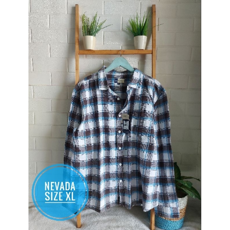 KEMEJA FLANEL LENGAN PANJANG NEVADA ORIGINAL
