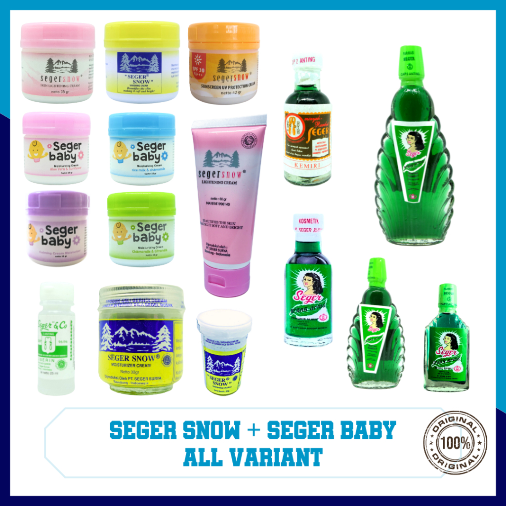 SEGER SNOW & SEGER BABY ALL VARIANT