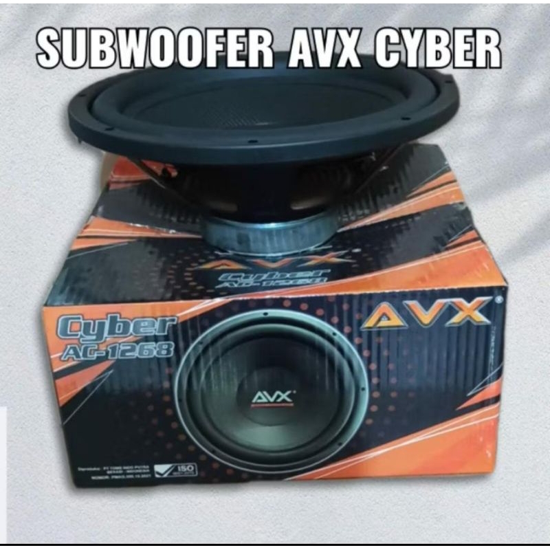 Subwoofer AVX Cyber AC-1268 Doble Voice Coil