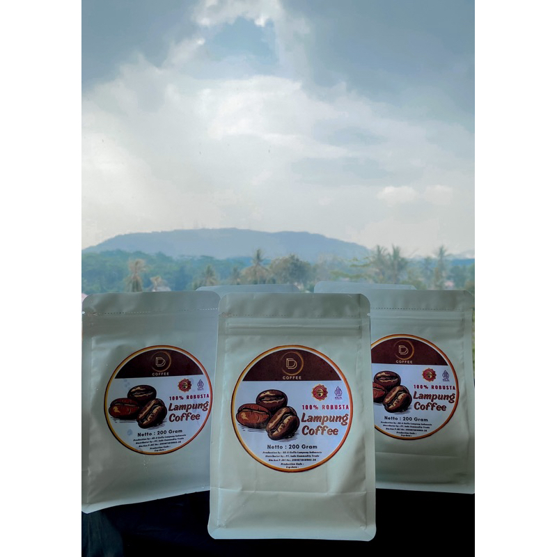 

Kopi bubuk/ Kopi tubruk Robusta Origin Lampung 200 gr