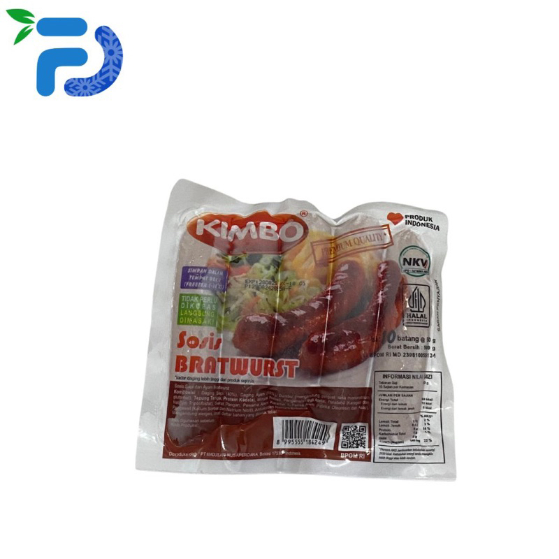 

KIMBO MINI BRATWURST ISI 10 500GR